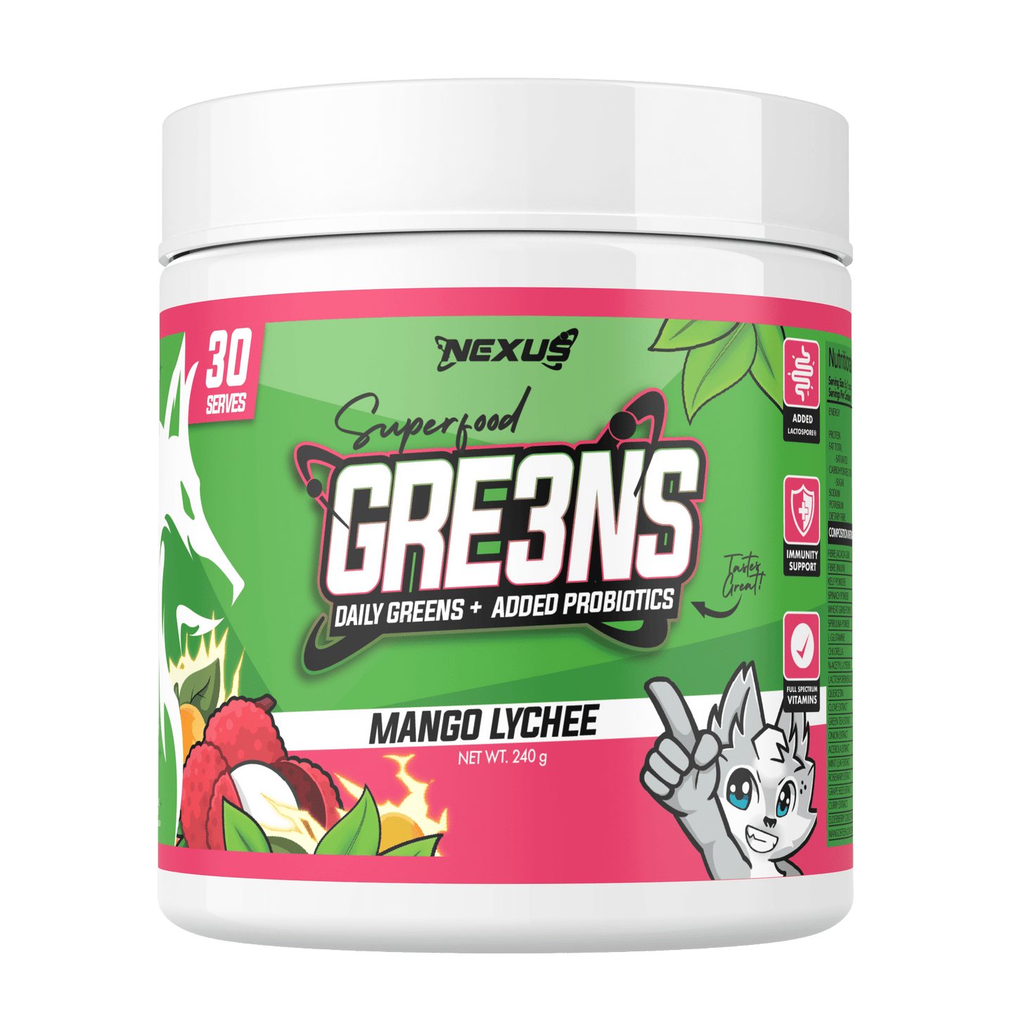 GRE3NS: Mango Lychee