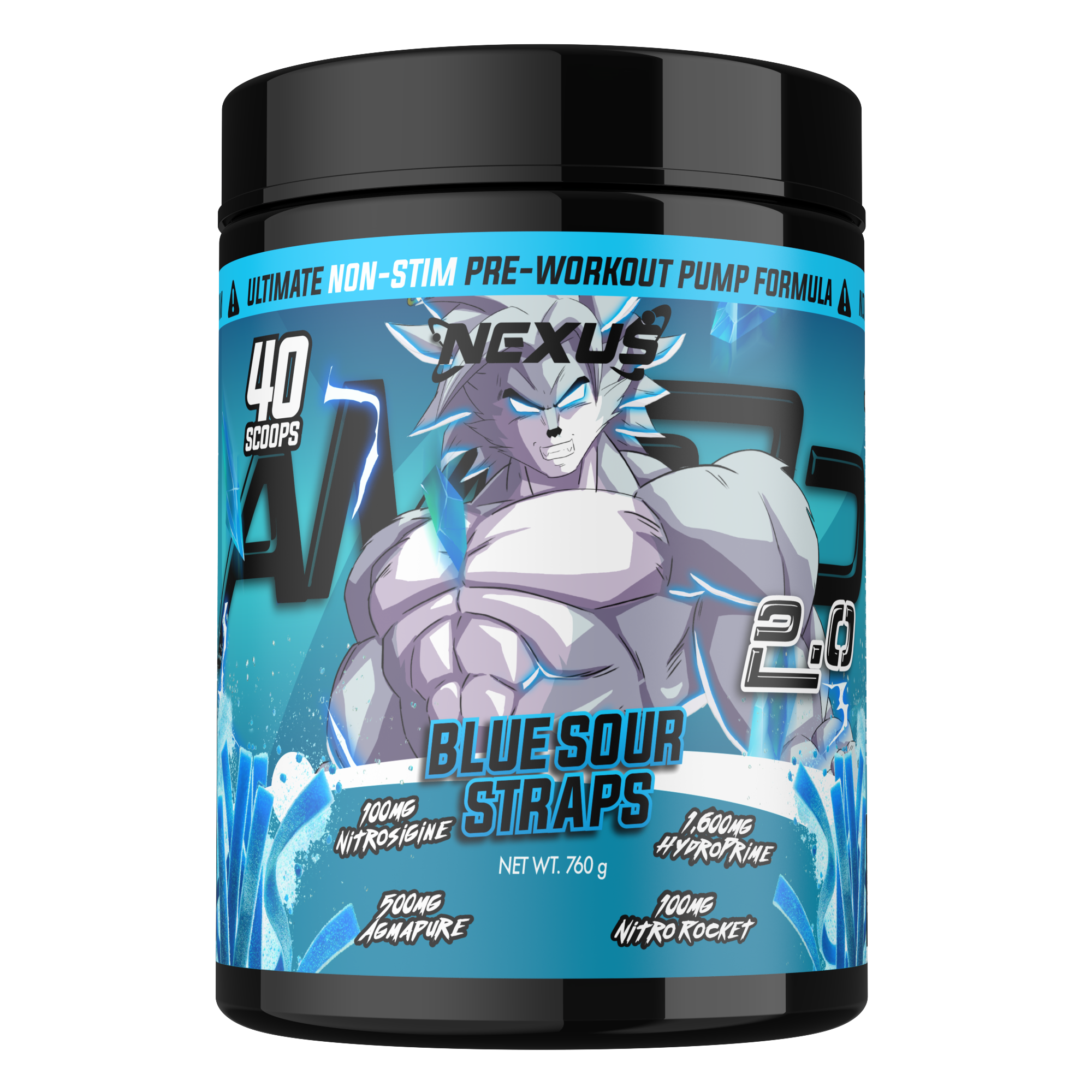 AMP3D 2.0 Non-Stim Pre-Workout