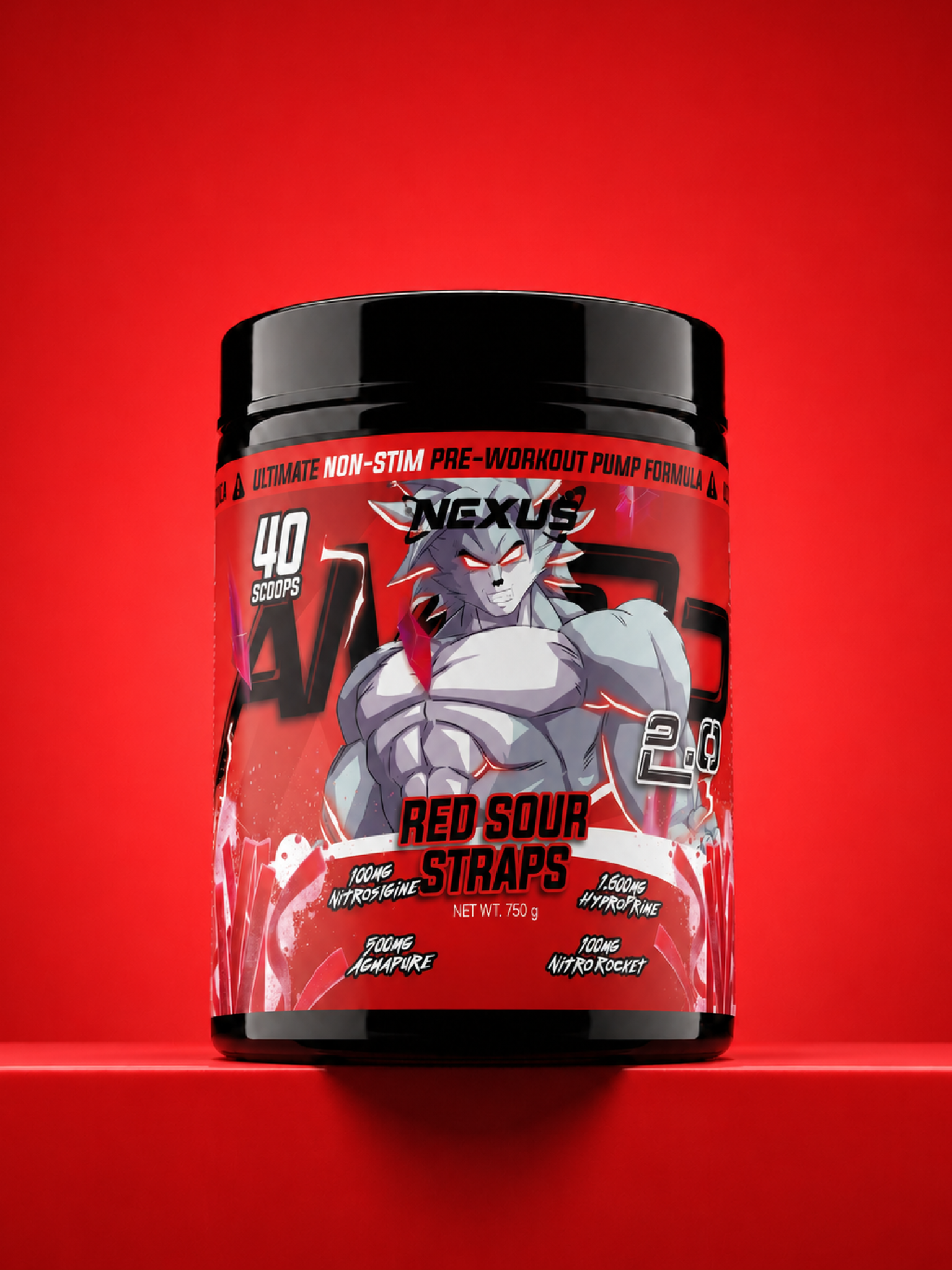 AMP3D 2.0 – Non-Stim Pre-Workout Pumps & Focus | Nexus – Nexus