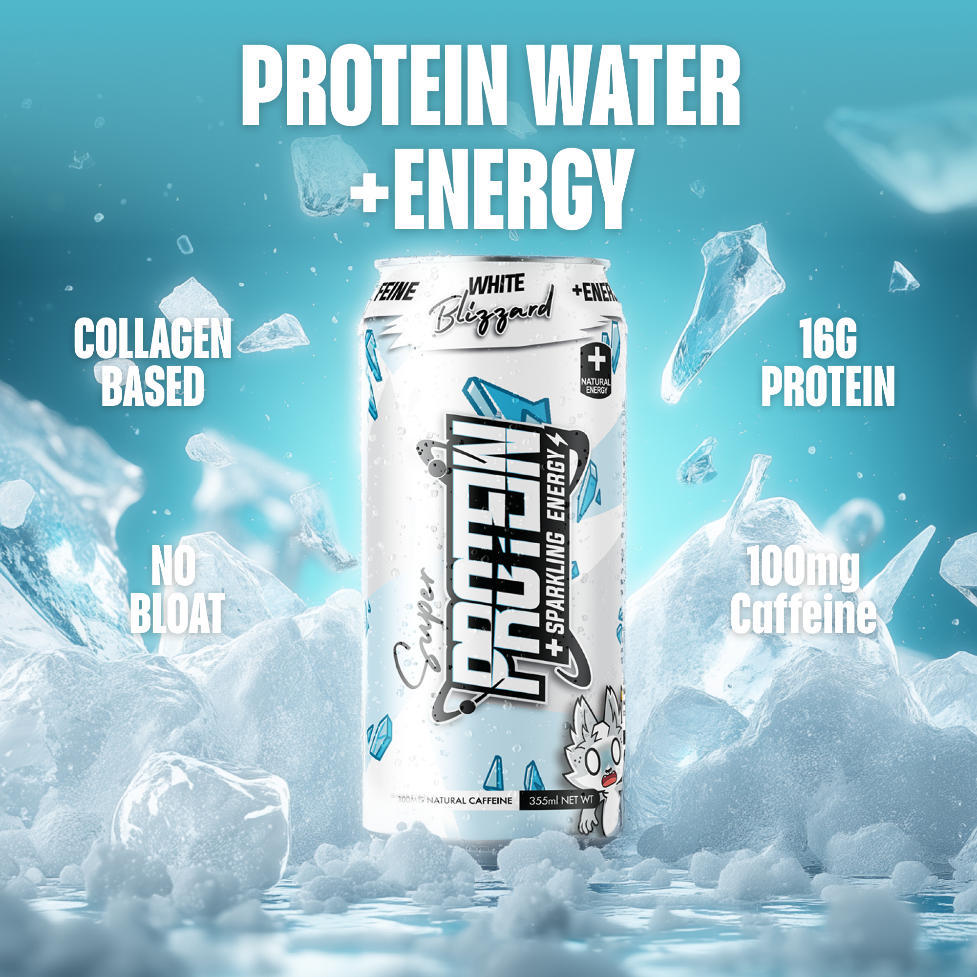 Sparkling Protein Energy Water