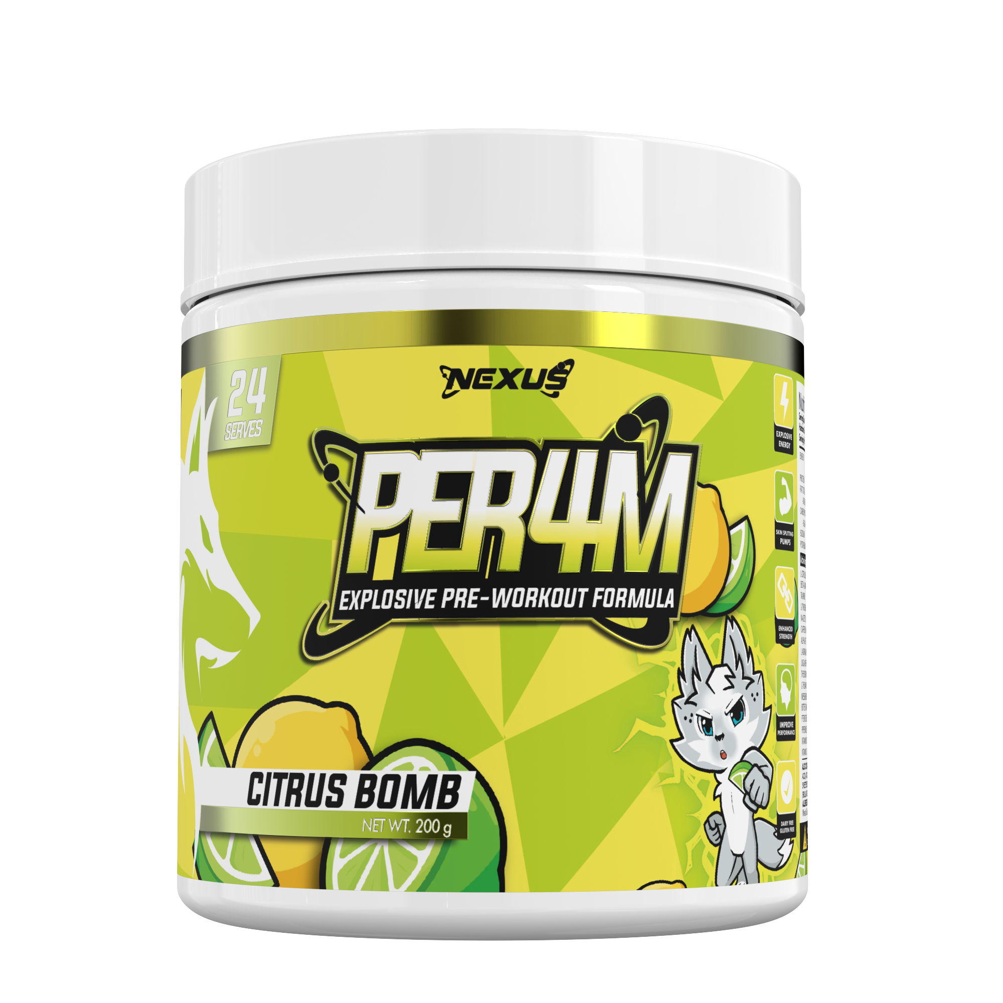PER4M Pre-Workout (24 Serves)