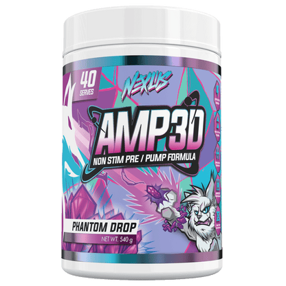 AMP3D Non-Stim Pre-Workout: Phantom Drop – Nexus Sports Nutrition