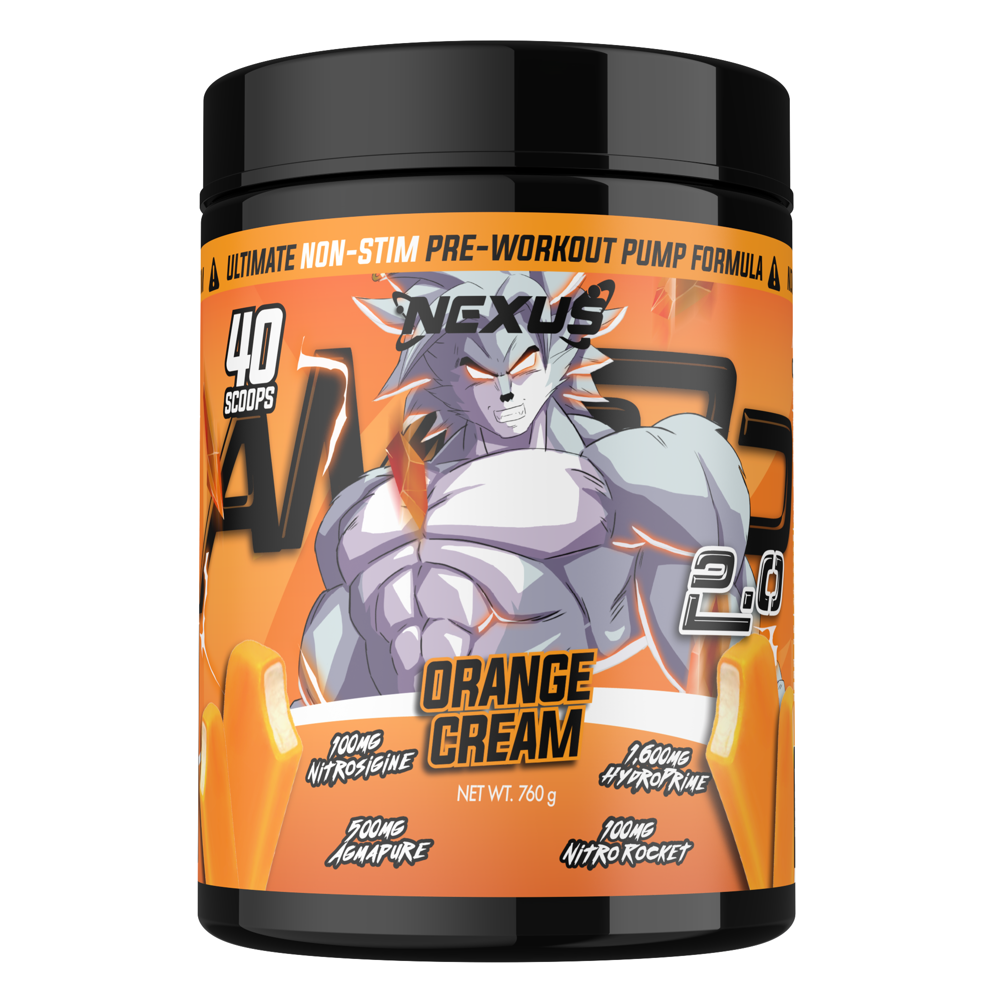 AMP3D 2.0 Non-Stim Pre-Workout