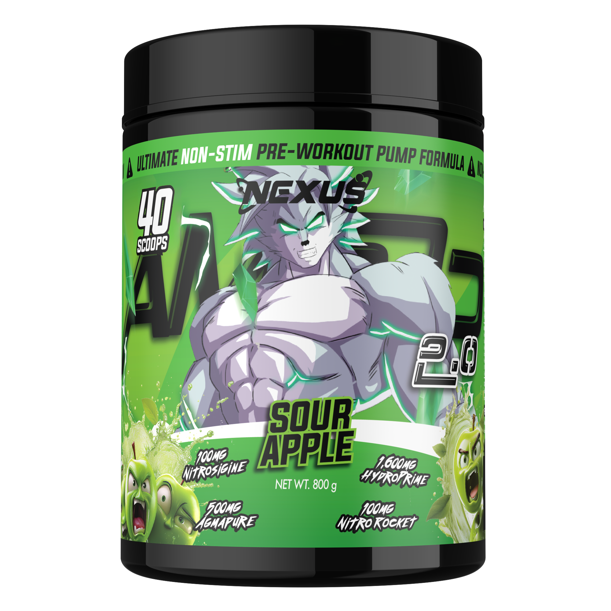 AMP3D 2.0 Non-Stim Pre-Workout