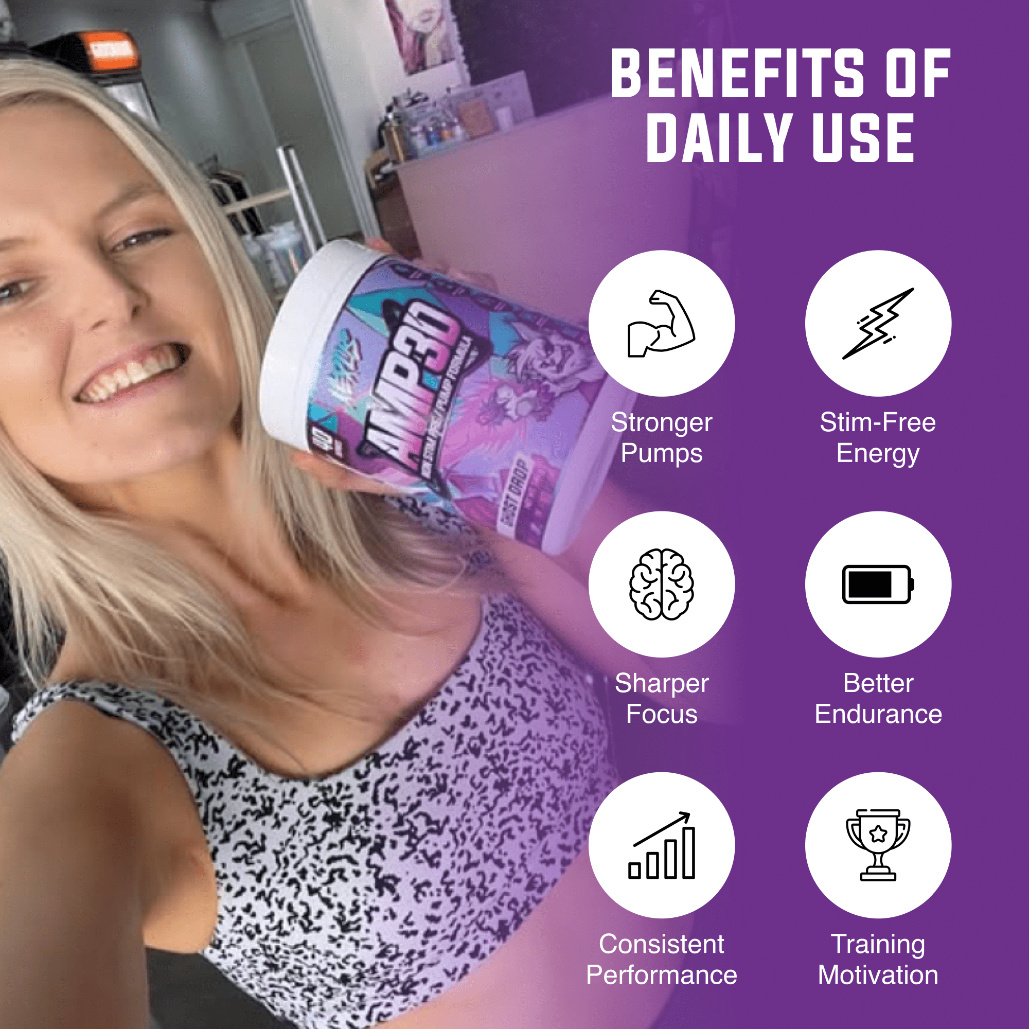AMP3D Non-Stim Pre-Workout