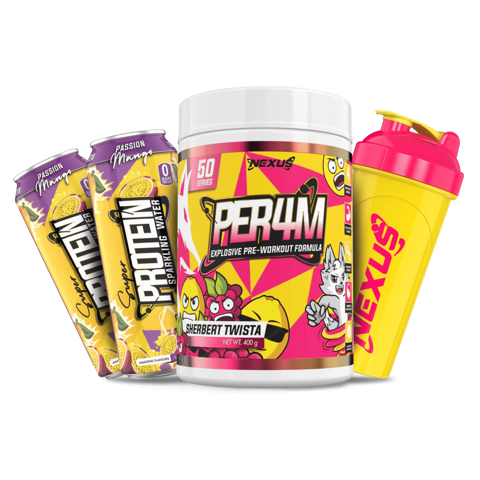 PER4M Pre-Workout: Sour melon Bundle