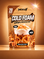 Nexus Collagen Cold Foam Brown Sugar 500g pouch, 20 serves