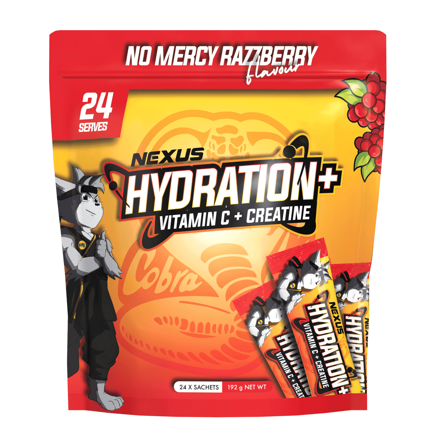 Hydrating drink packed with Vitamin C and Creatine