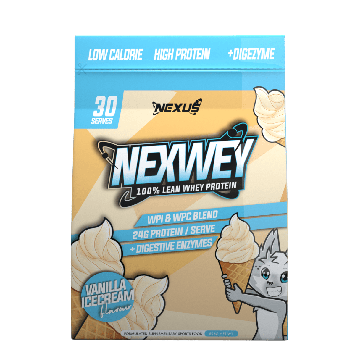 Nexwey Vanilla Ice cream flavour