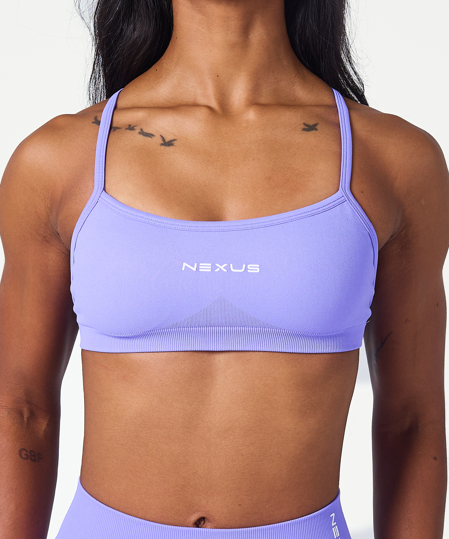 Core Sculpt Crop - Violet