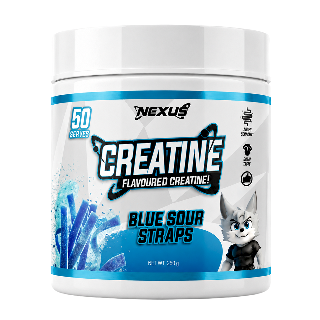 Creatine Monohydrate - Blue Sour Straps
