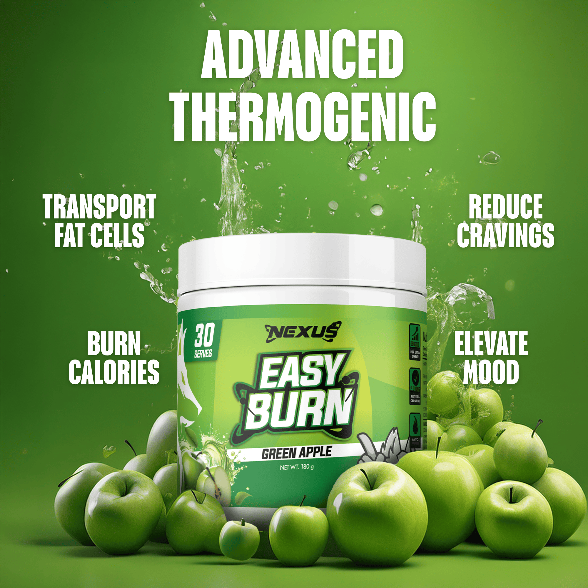 EasyBurn - Green Apple