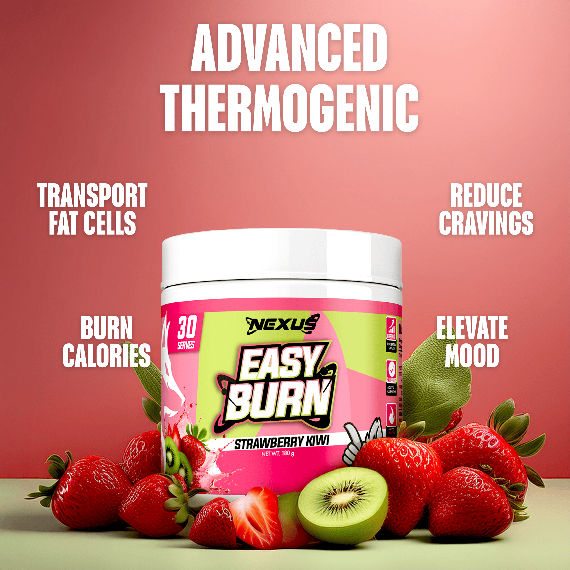 EasyBurn - Strawberry Kiwi