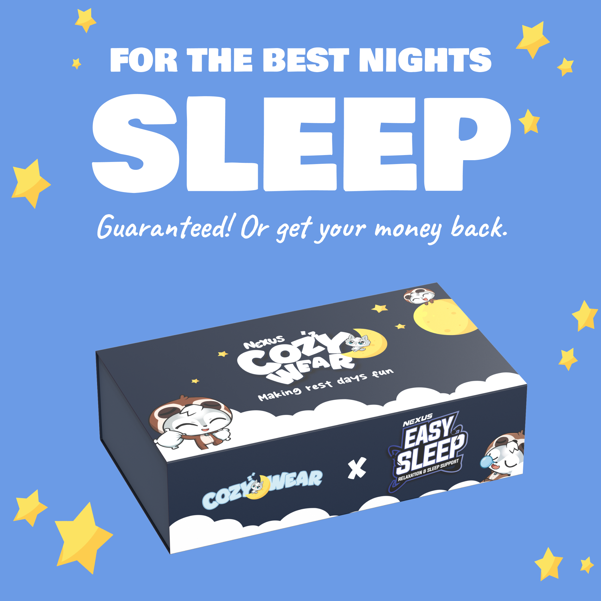 Womens Easy Sleep x Cozywear PR Box