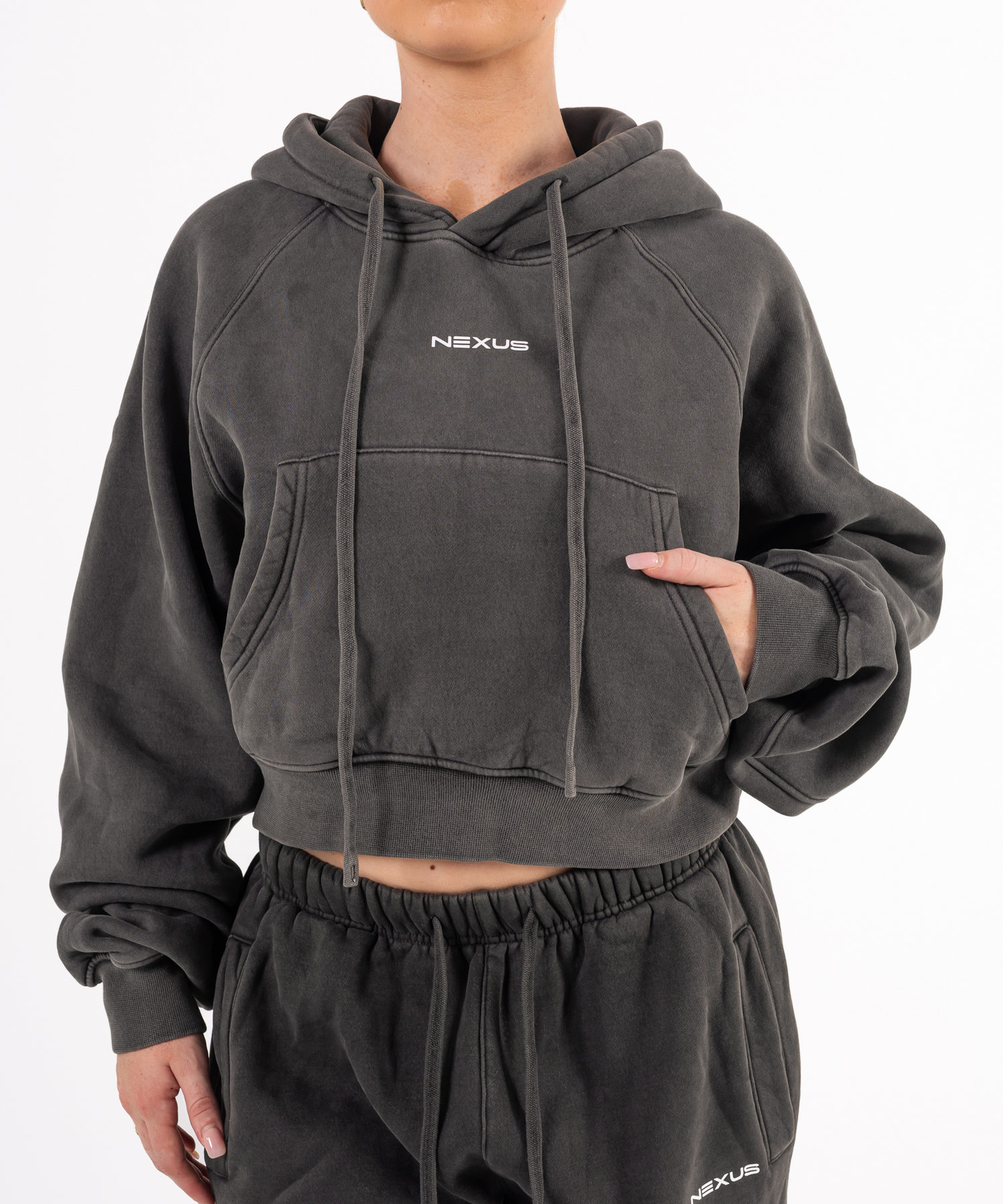 Female Hoody - Washed Slate