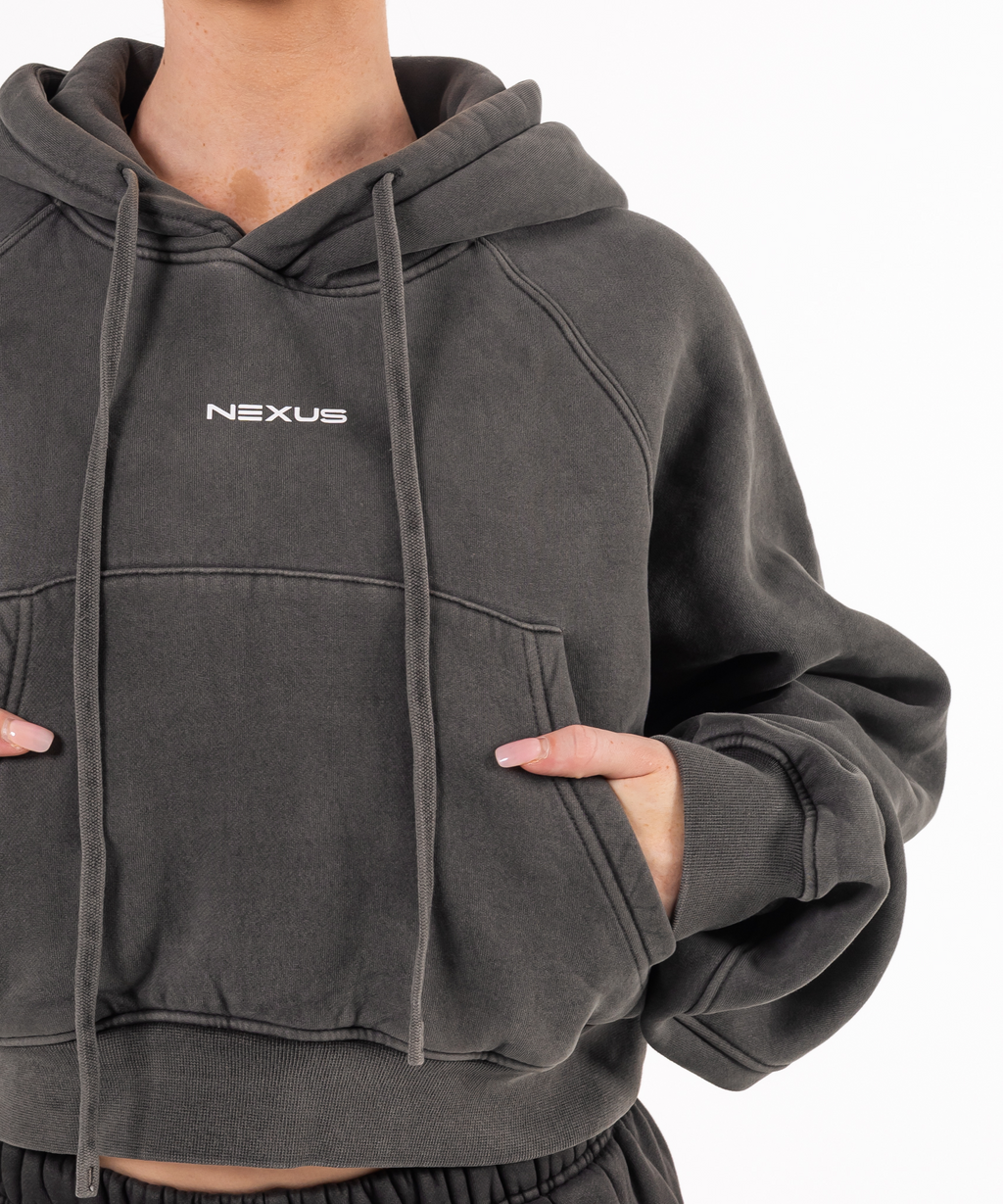 Female Hoody - Washed Slate