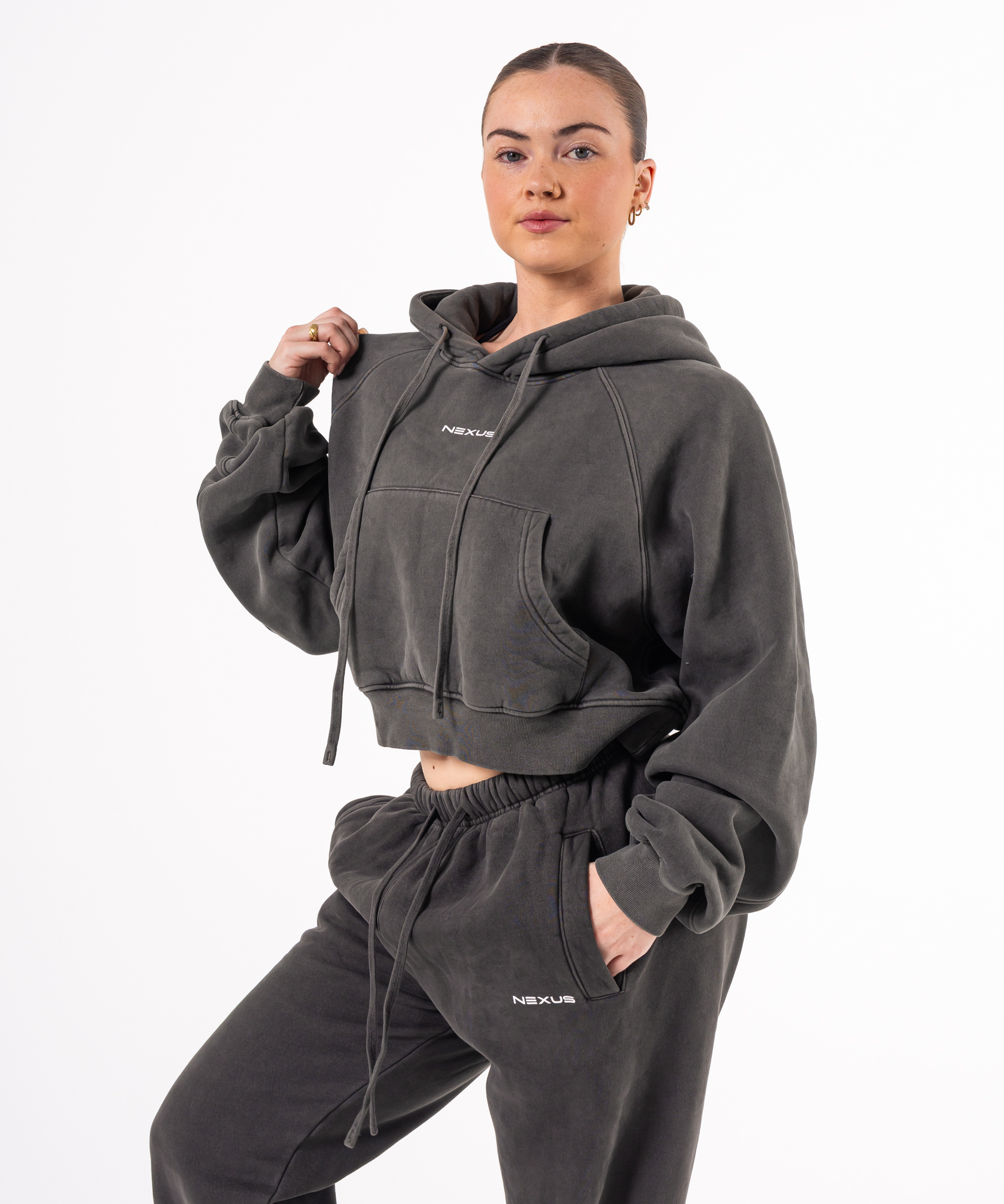 Female Hoody - Washed Slate