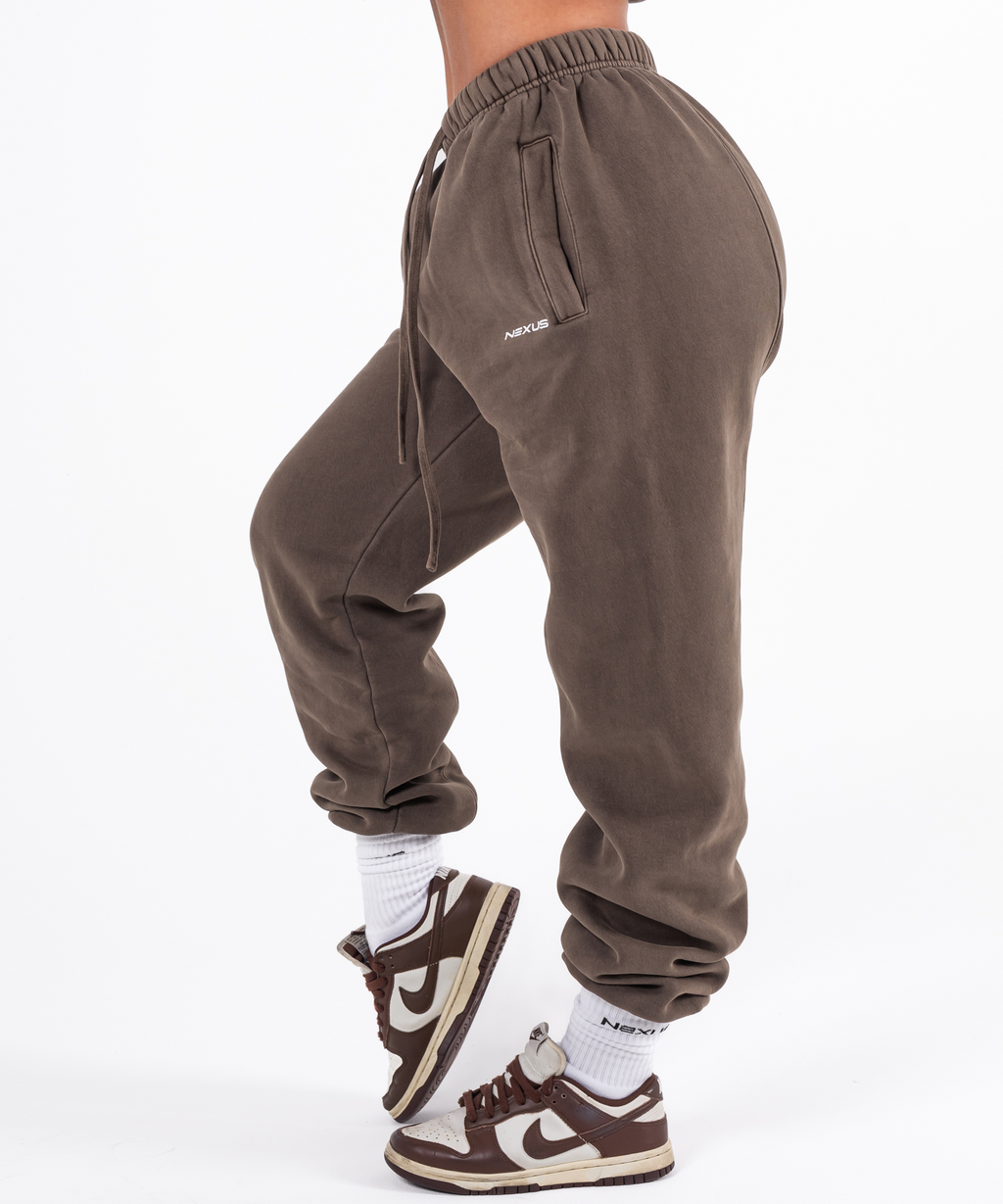 Female Tracksuit Pants - Coffee