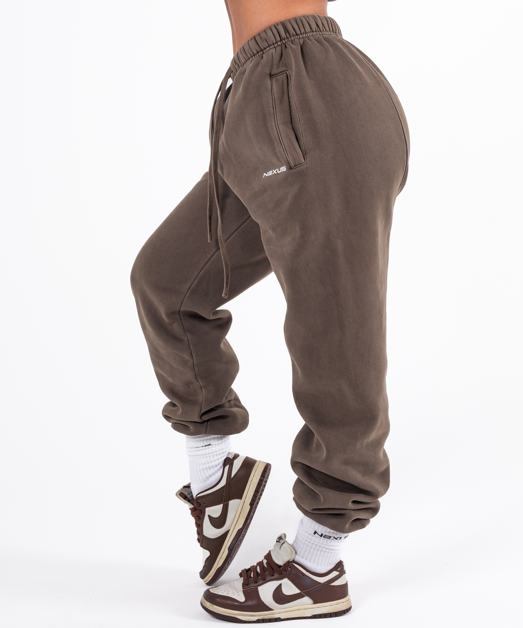 Female Tracksuit Pants - Coffee