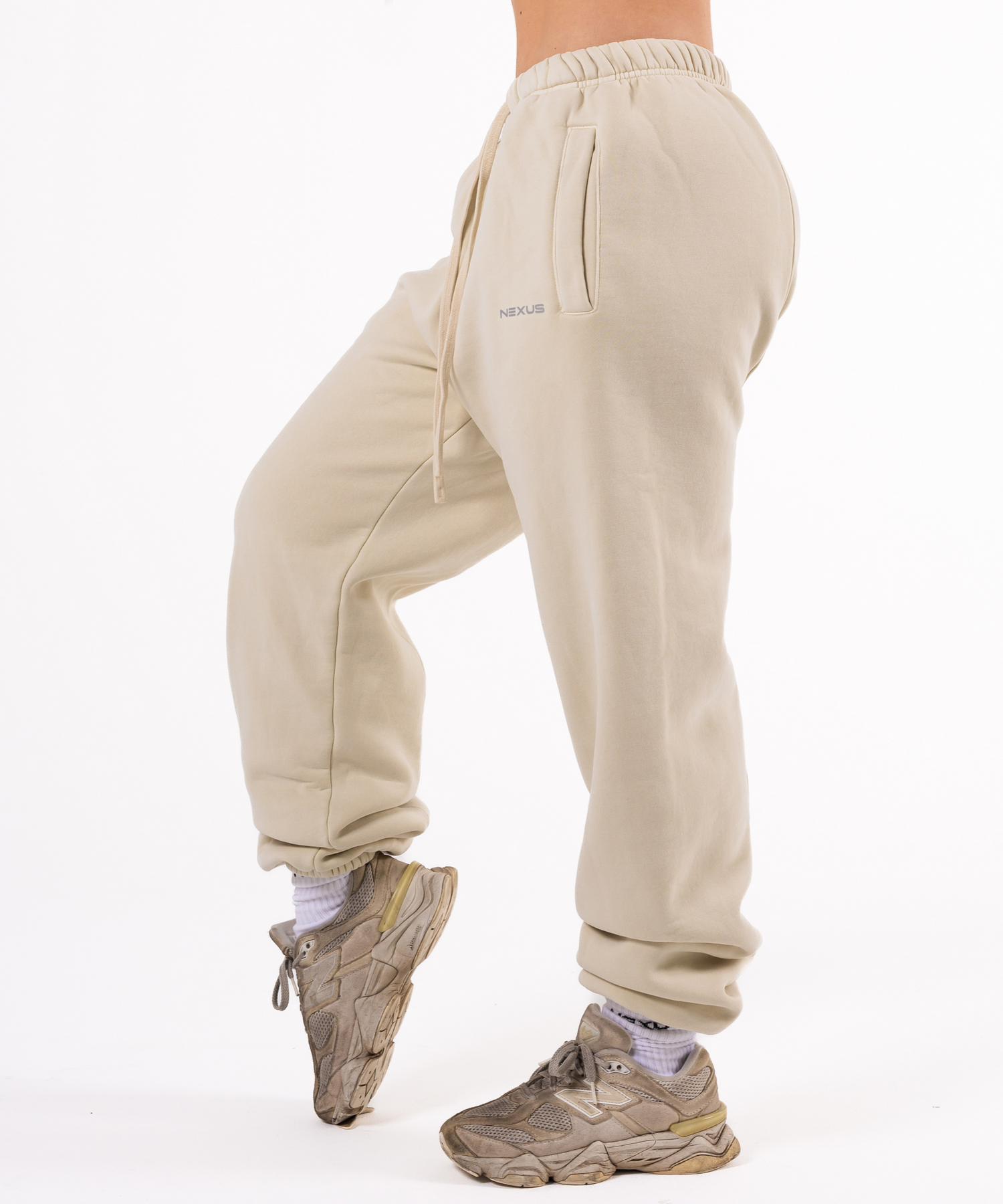 Female Tracksuit Pants - Ivory