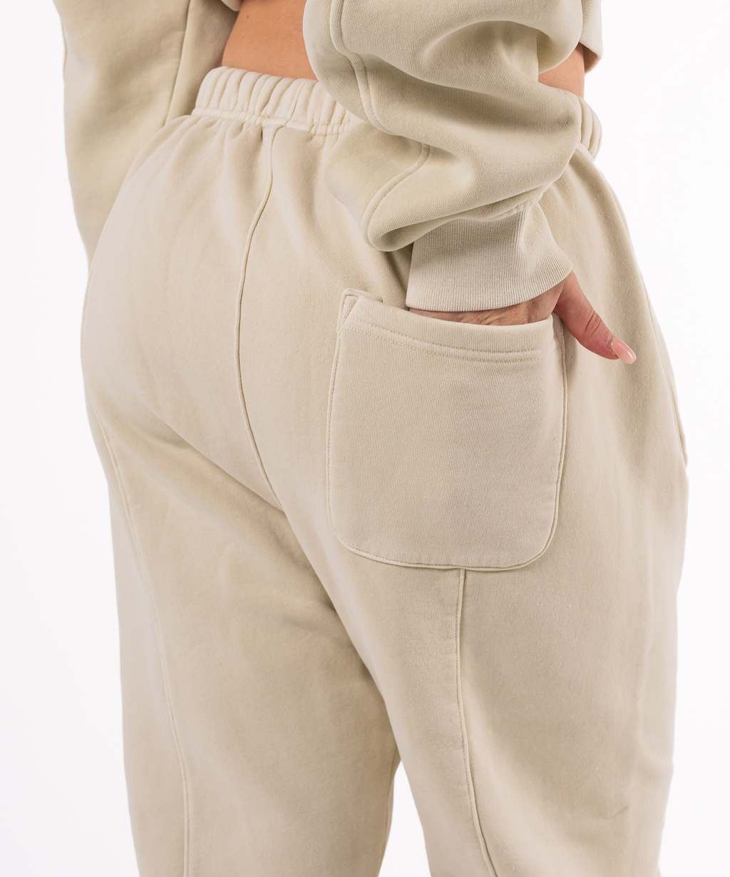 Female Tracksuit Pants - Ivory