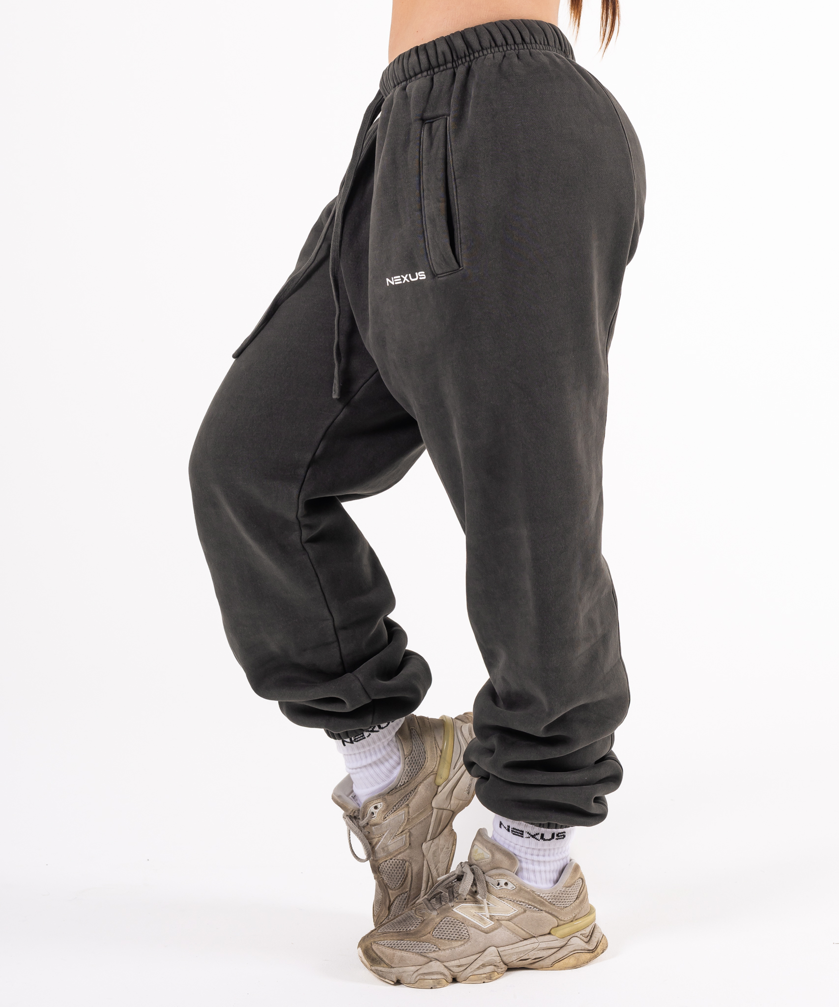 Female Tracksuit Pants - Washed Slate