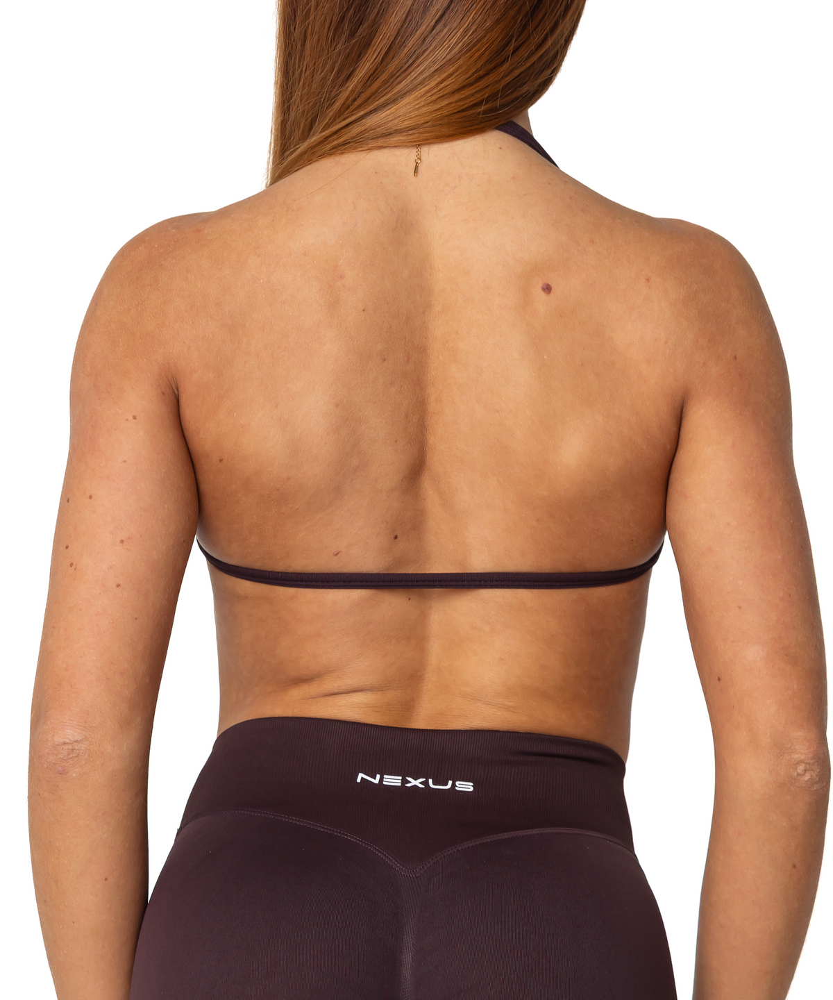 Halter Signature Crop - Chocolate