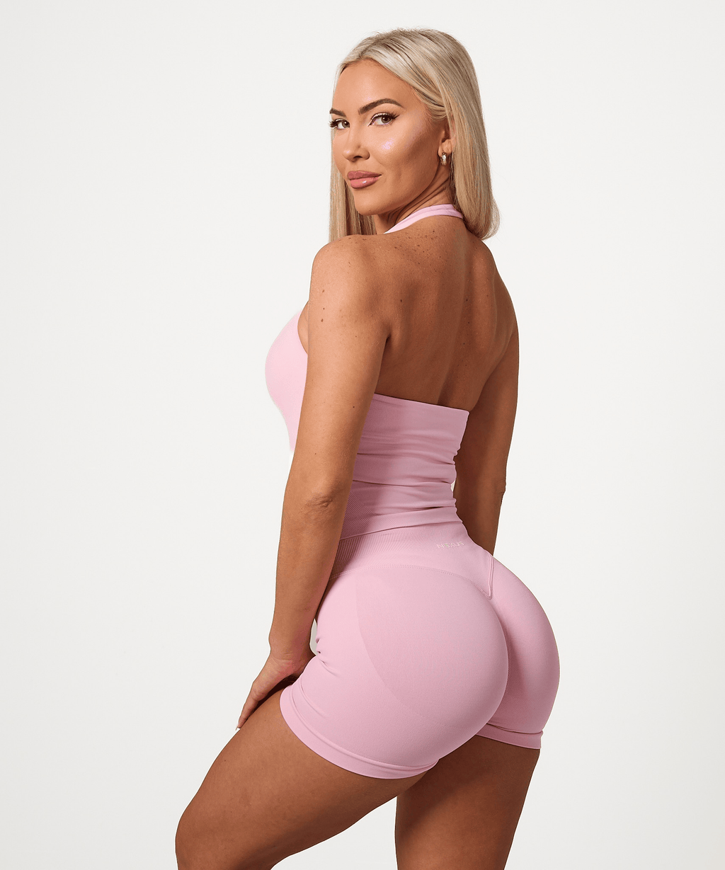 Halter Singlet - Pink
