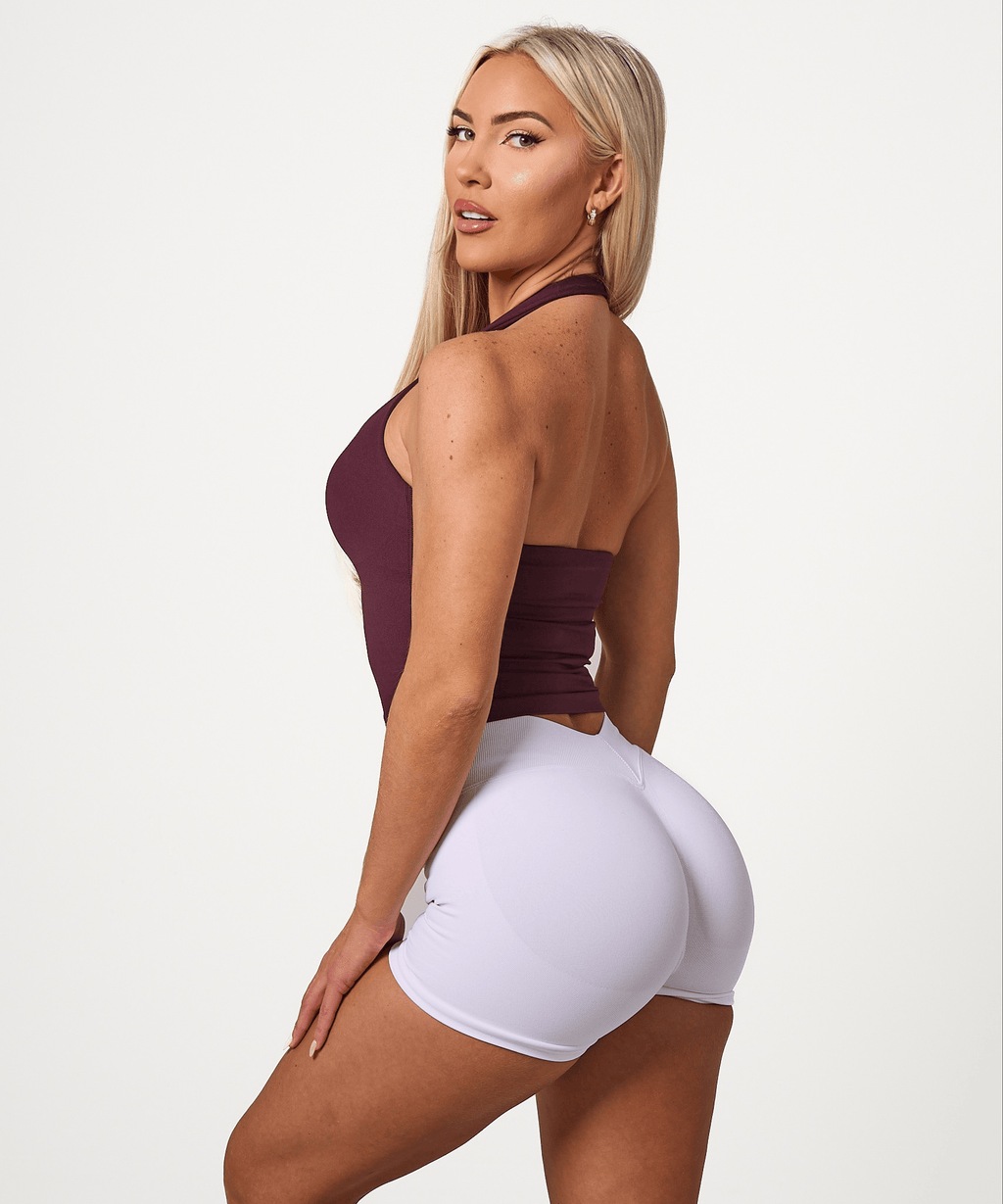 Halter Singlet - Plum