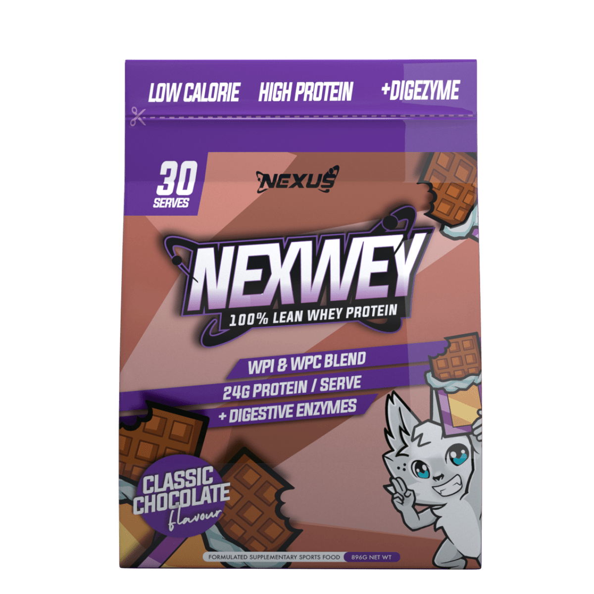 NexWey: Classic Chocolate (30 Serves) – Nexus Sports Nutrition