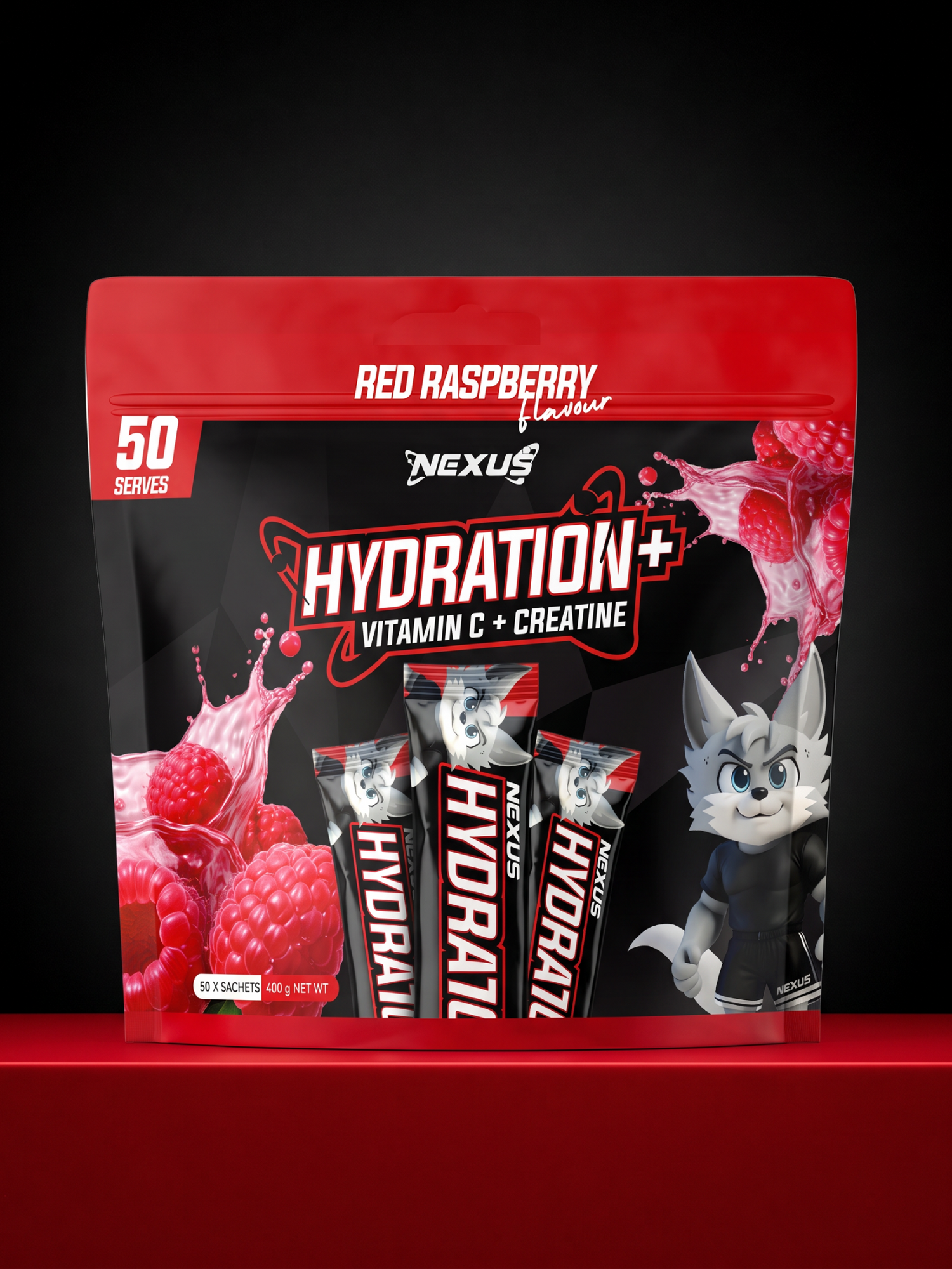 Hydration+ - Red Rassberry