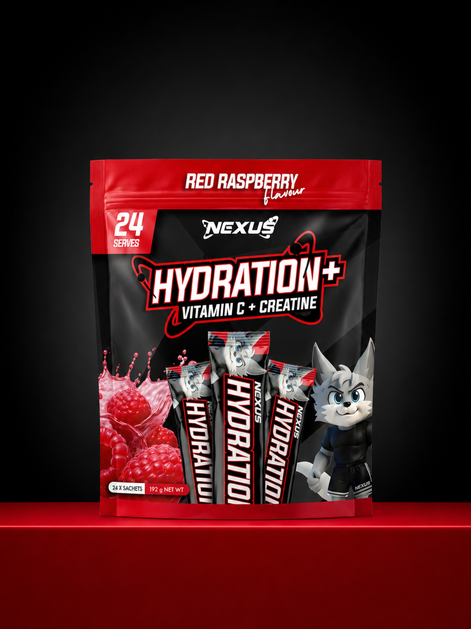 Hydration+ - Red Rassberry