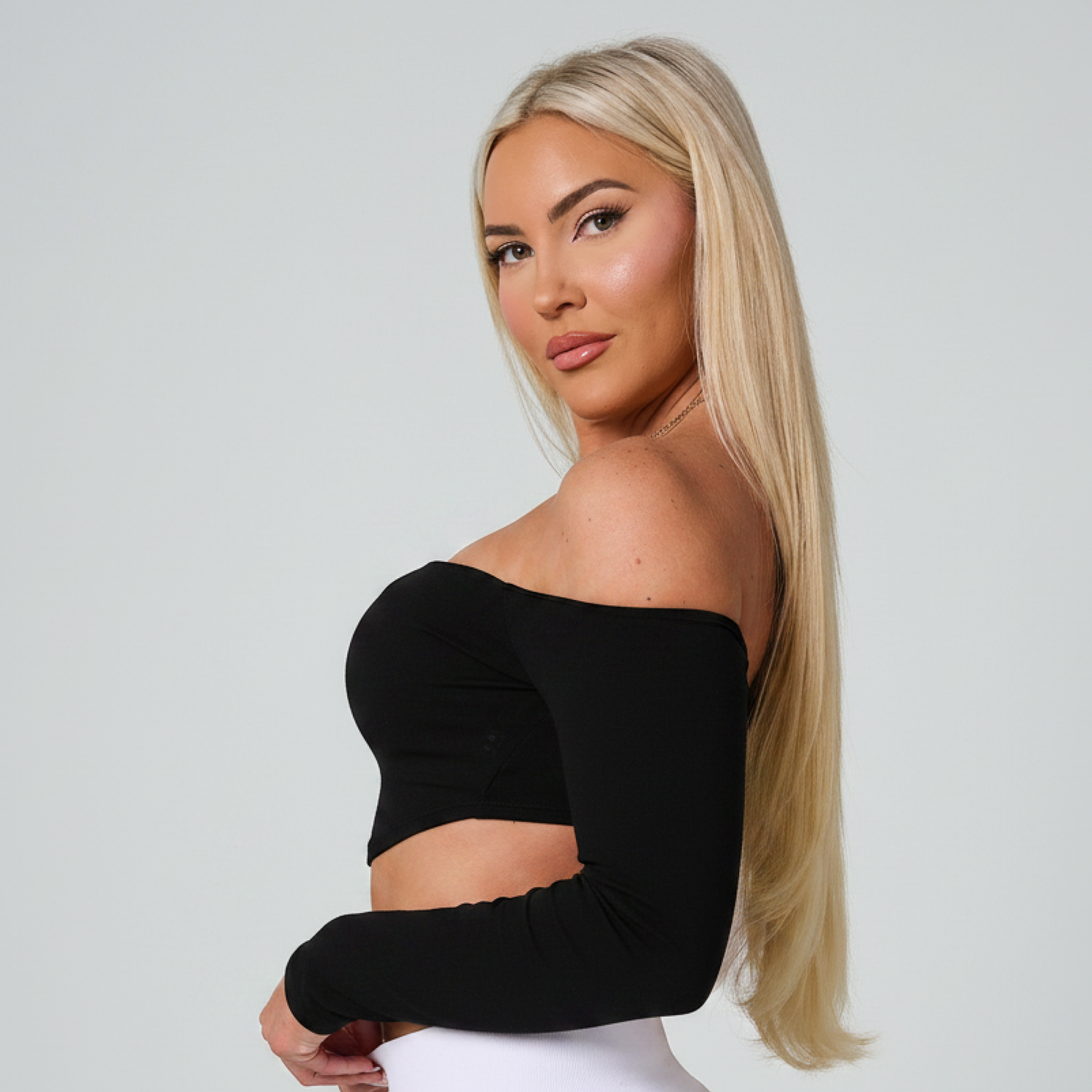 Long Sleeve Cover - Black