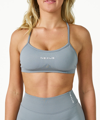 Core Sculpt Crop - Slate Grey