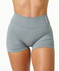 V Sculpt Scrunch Shorts: Slate Grey