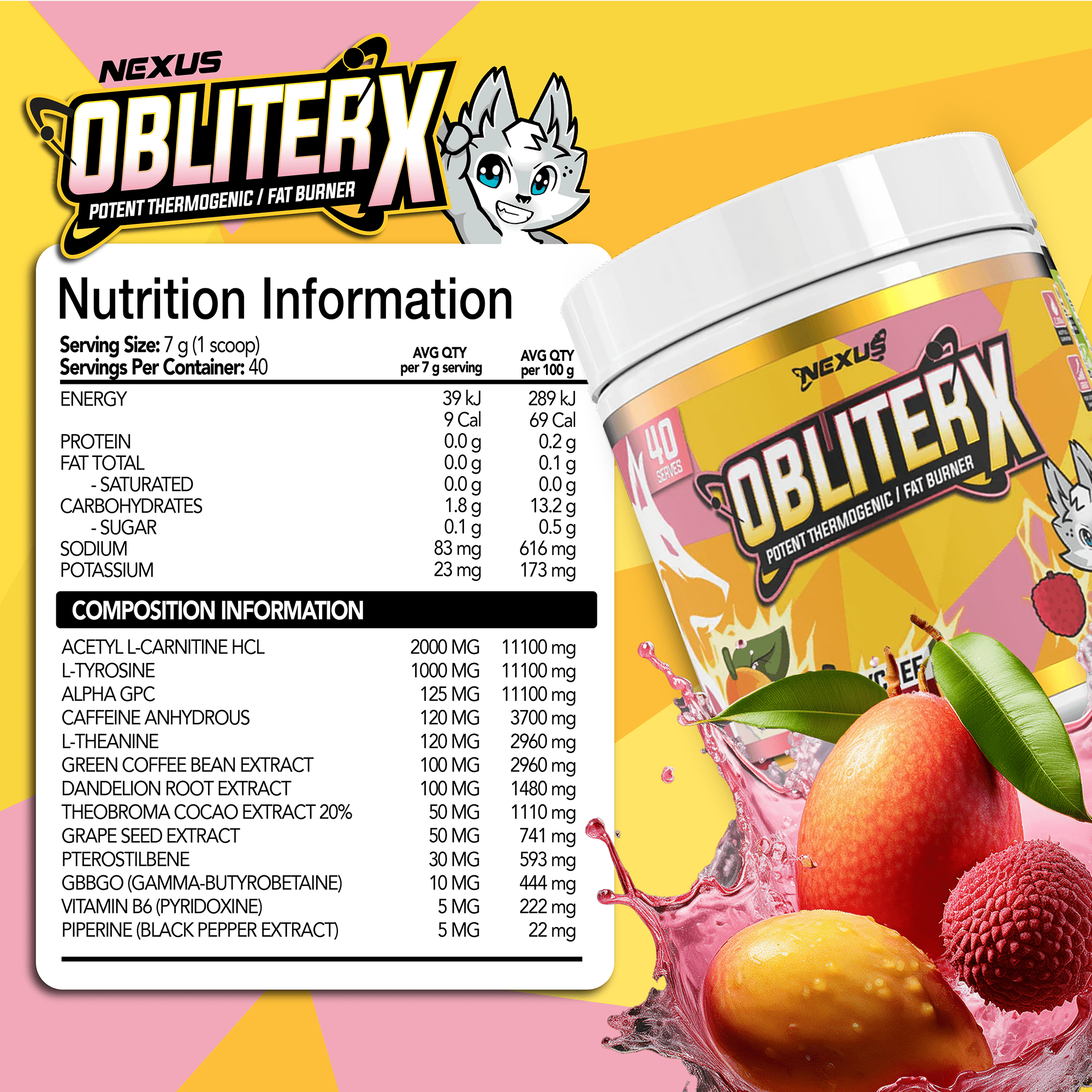 ObliterX Fat Burner