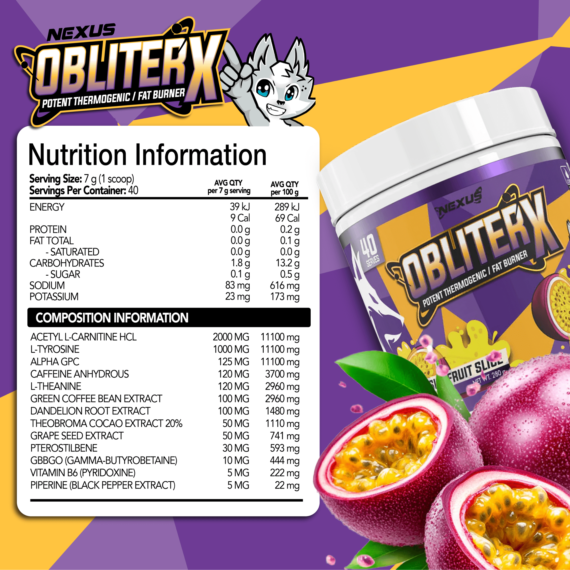 ObliterX Fat Burner