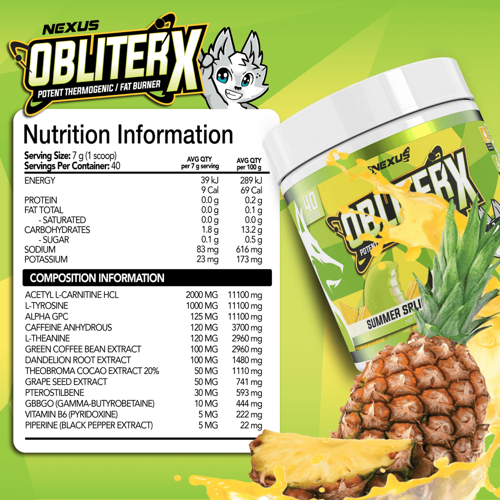 ObliterX Fat Burner
