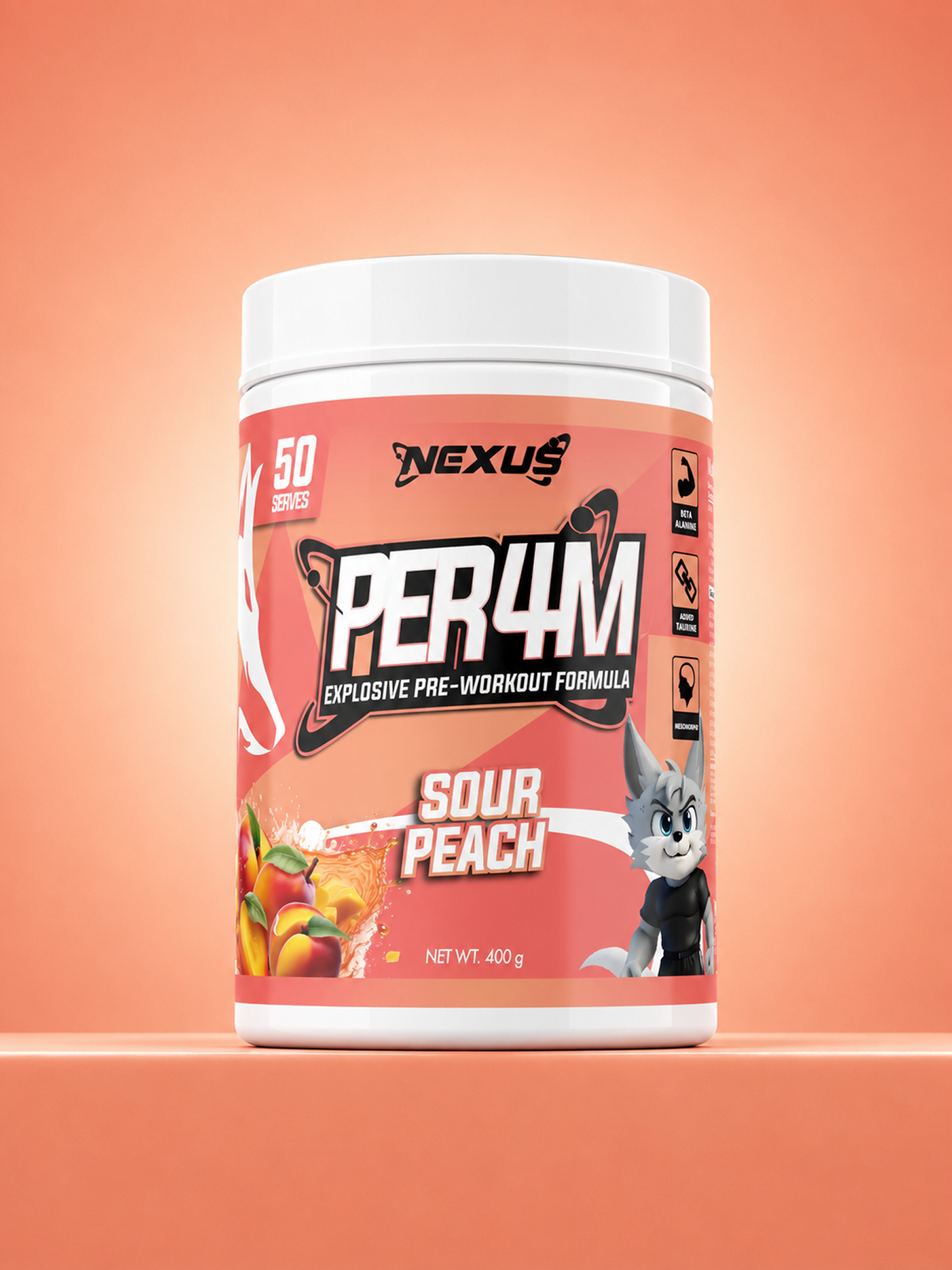 PER4M Pre-Workout - Sour Peach