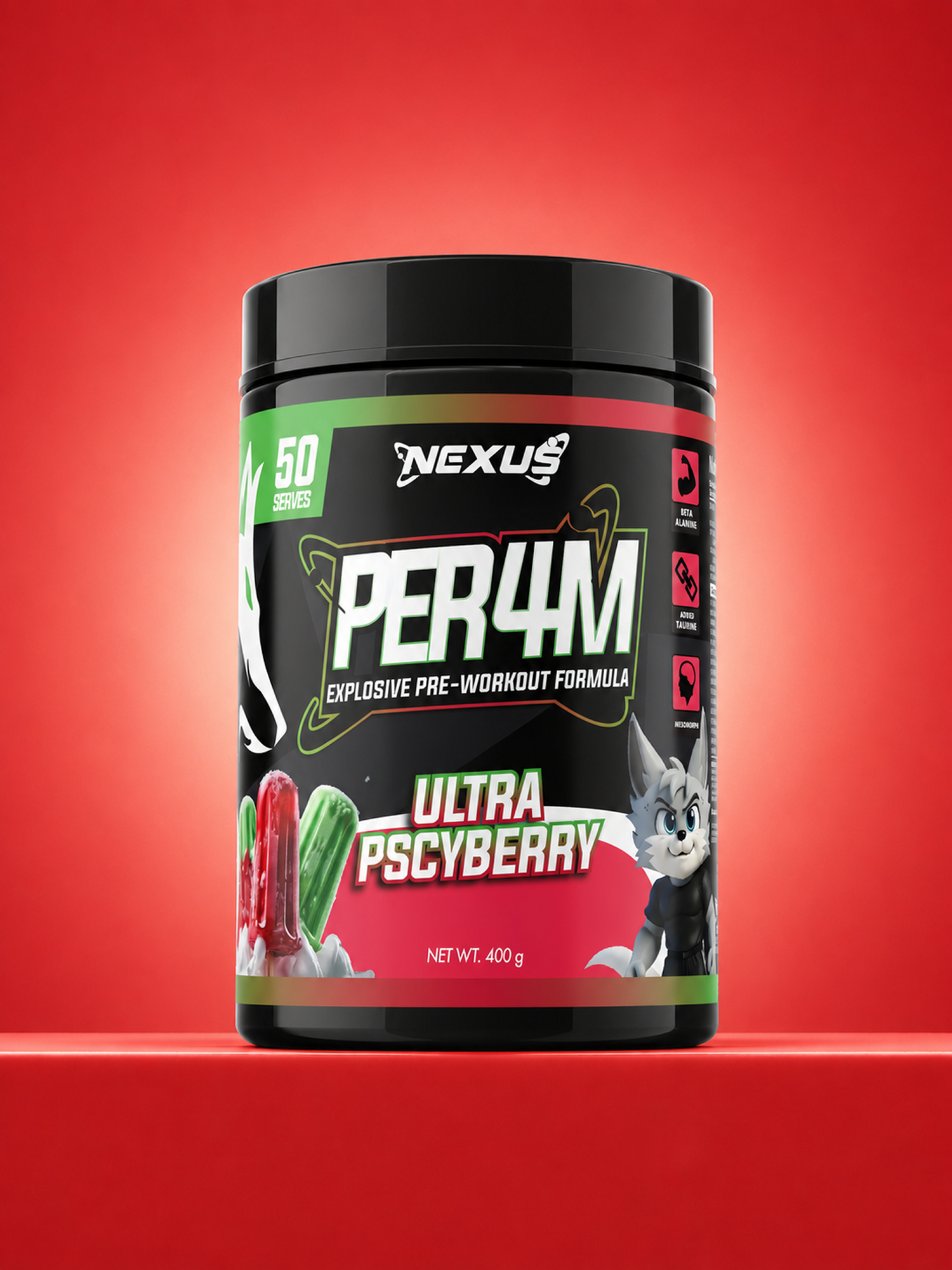 PER4M Pre-Workout - Ultra Psychberry
