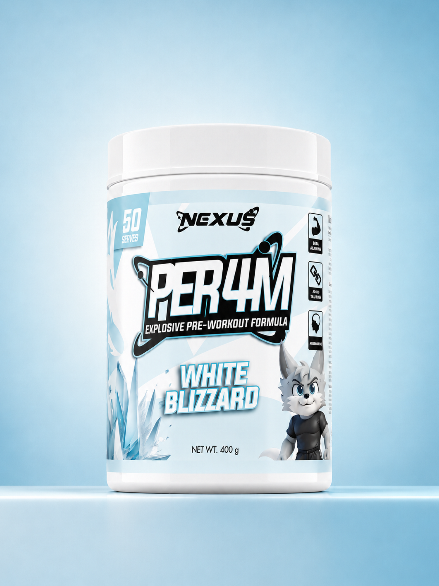 PER4M Pre-Workout - White Blizzard