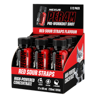 PER4M Shots - Red Sour Straps