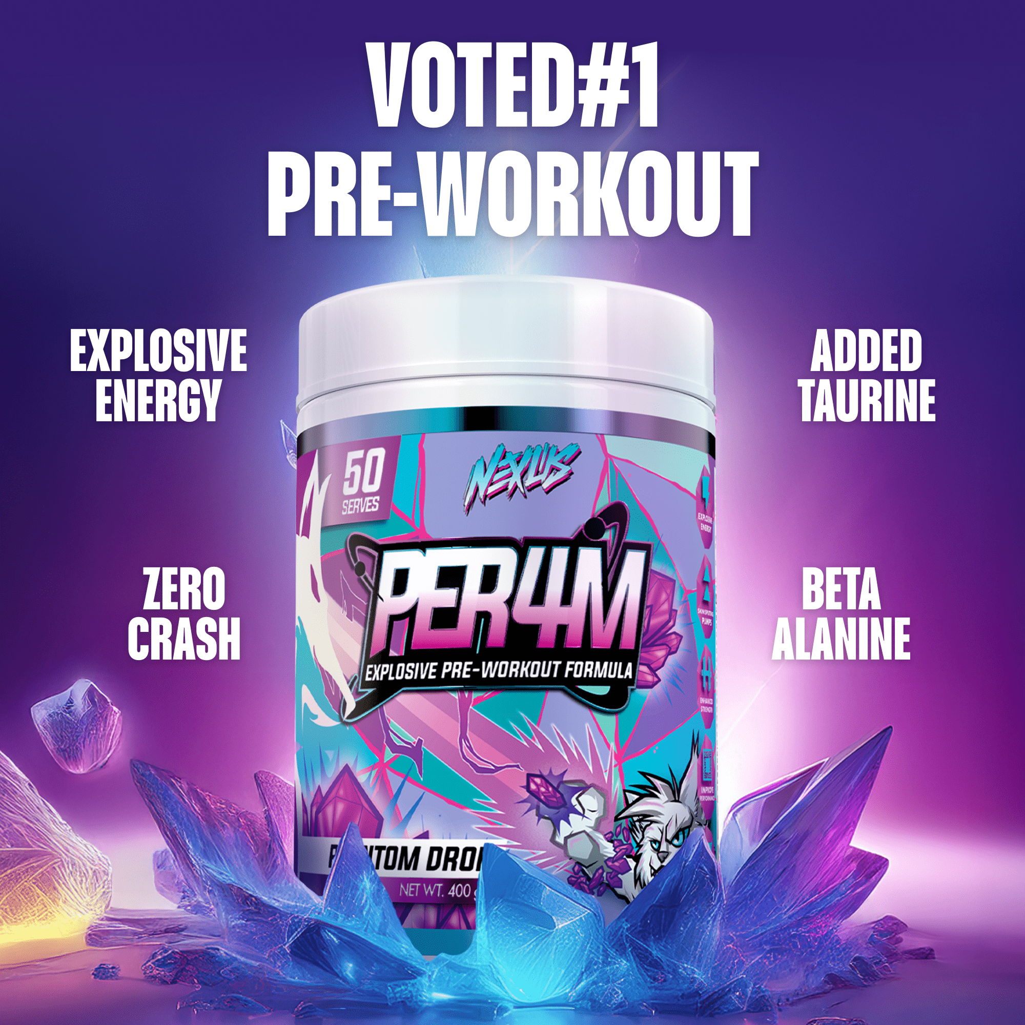 PER4M Pre-Workout - Phantom Drop
