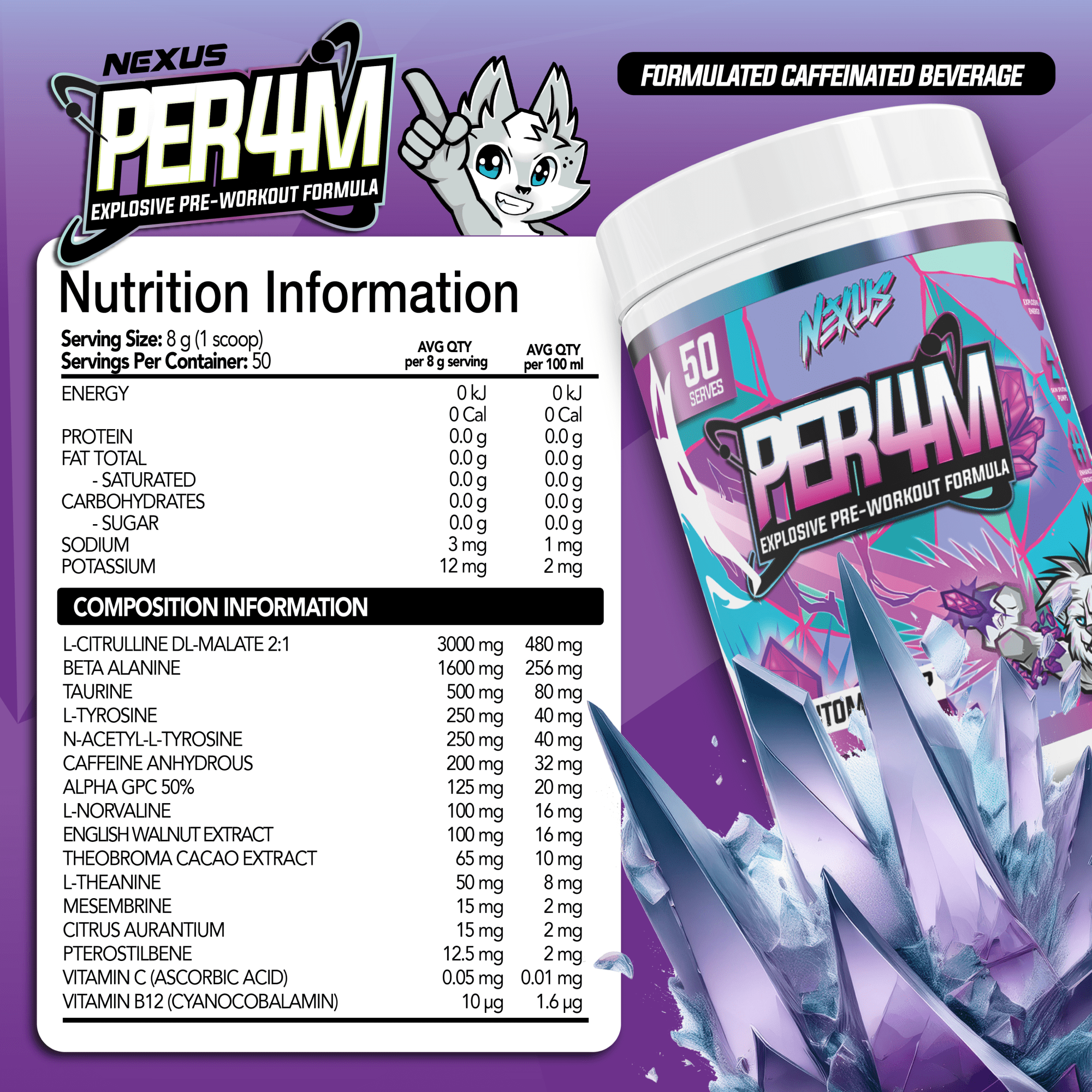 PER4M Pre-Workout