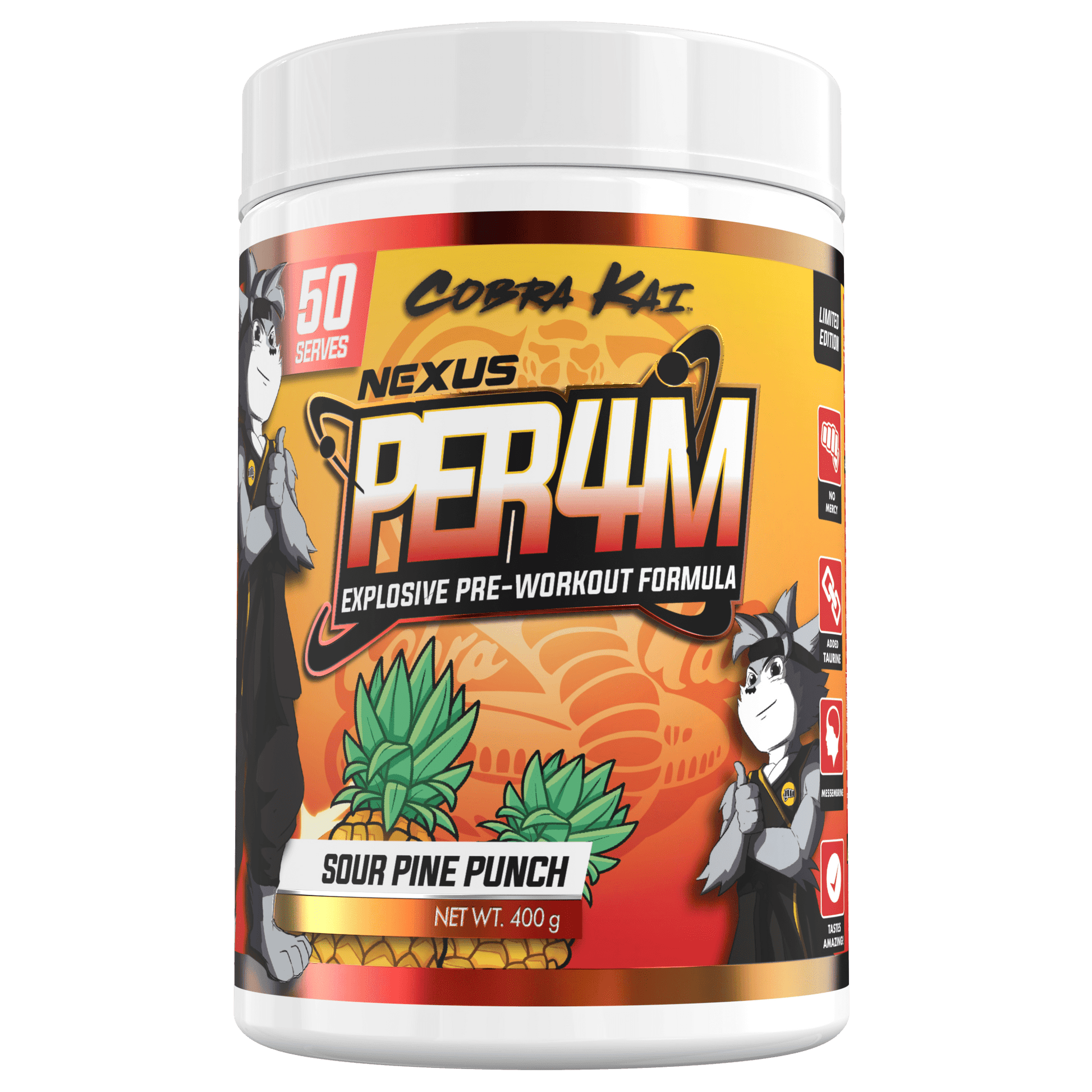 PER4M Pre-Workout: Sour Pine Punch – Nexus Sports Nutrition