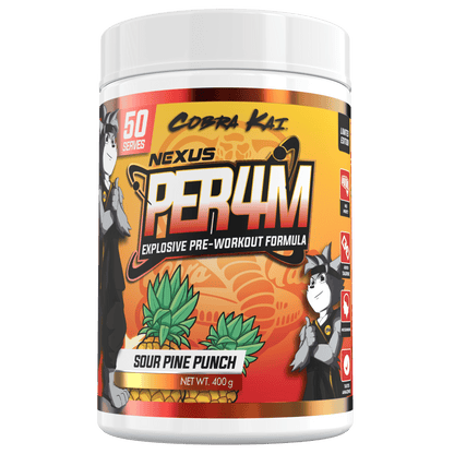 PER4M Pre-Workout: Sour Pine Punch – Nexus Sports Nutrition