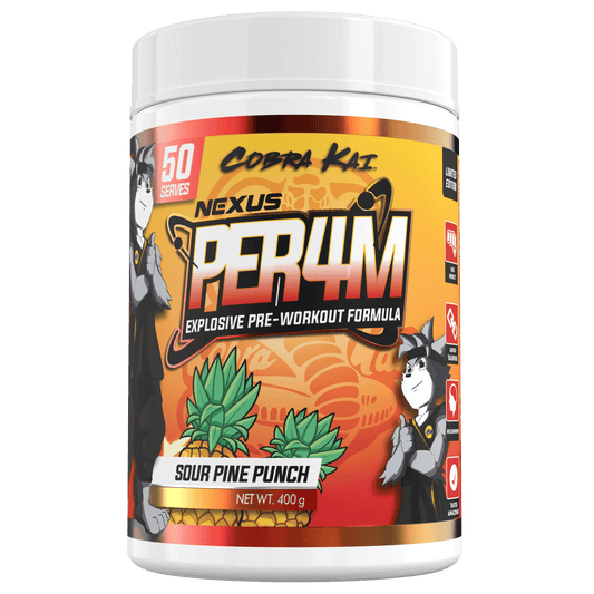 PER4M Pre-Workout: Sour Pine Punch – Nexus Sports Nutrition