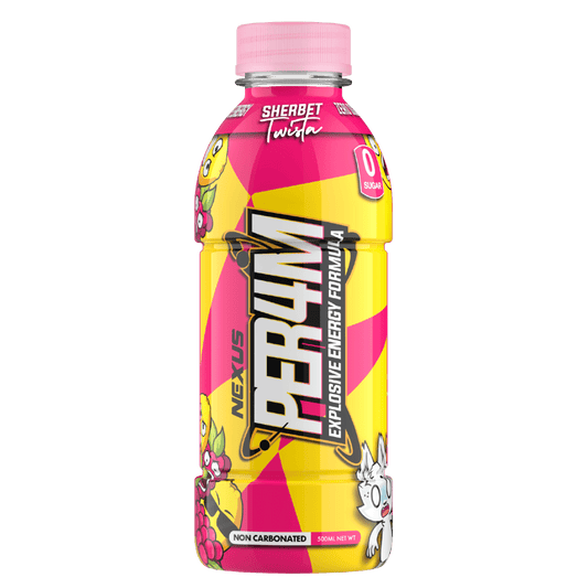 PER4M Pre workout RTD: Sherbert Twista – Nexus Sports Nutrition