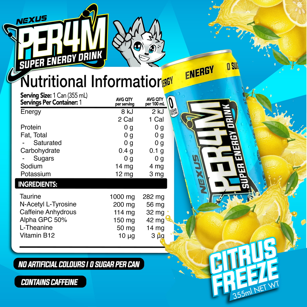 PER4M Super Energy Drink