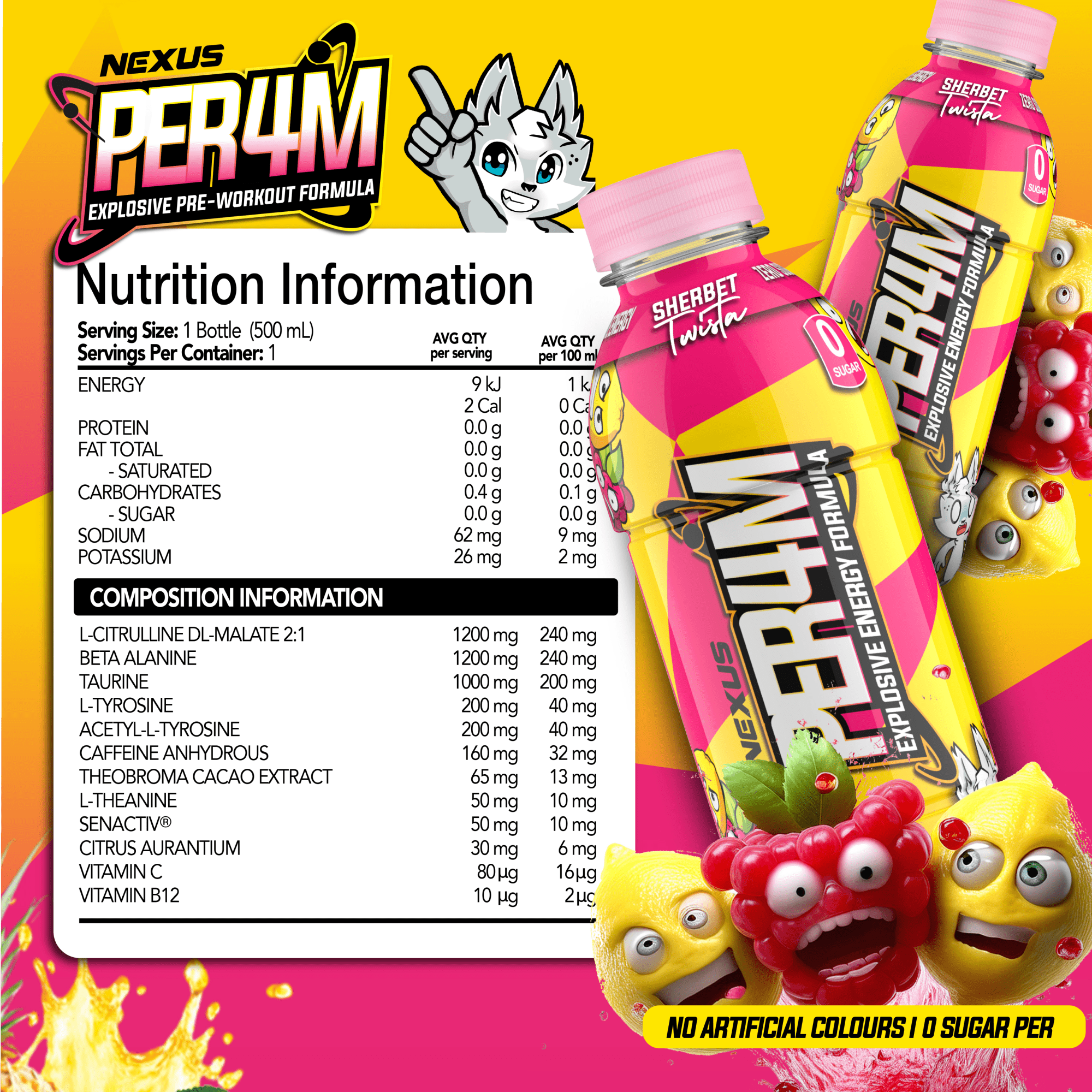 PER4M Pre-Workout RTD